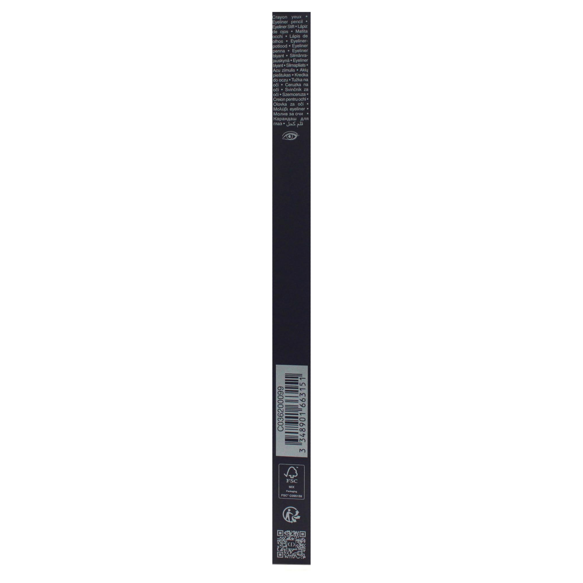 DIOR Diorshow On Stage Crayon Waterproof Eyeliner Pencil - 099 Black 1,2 g