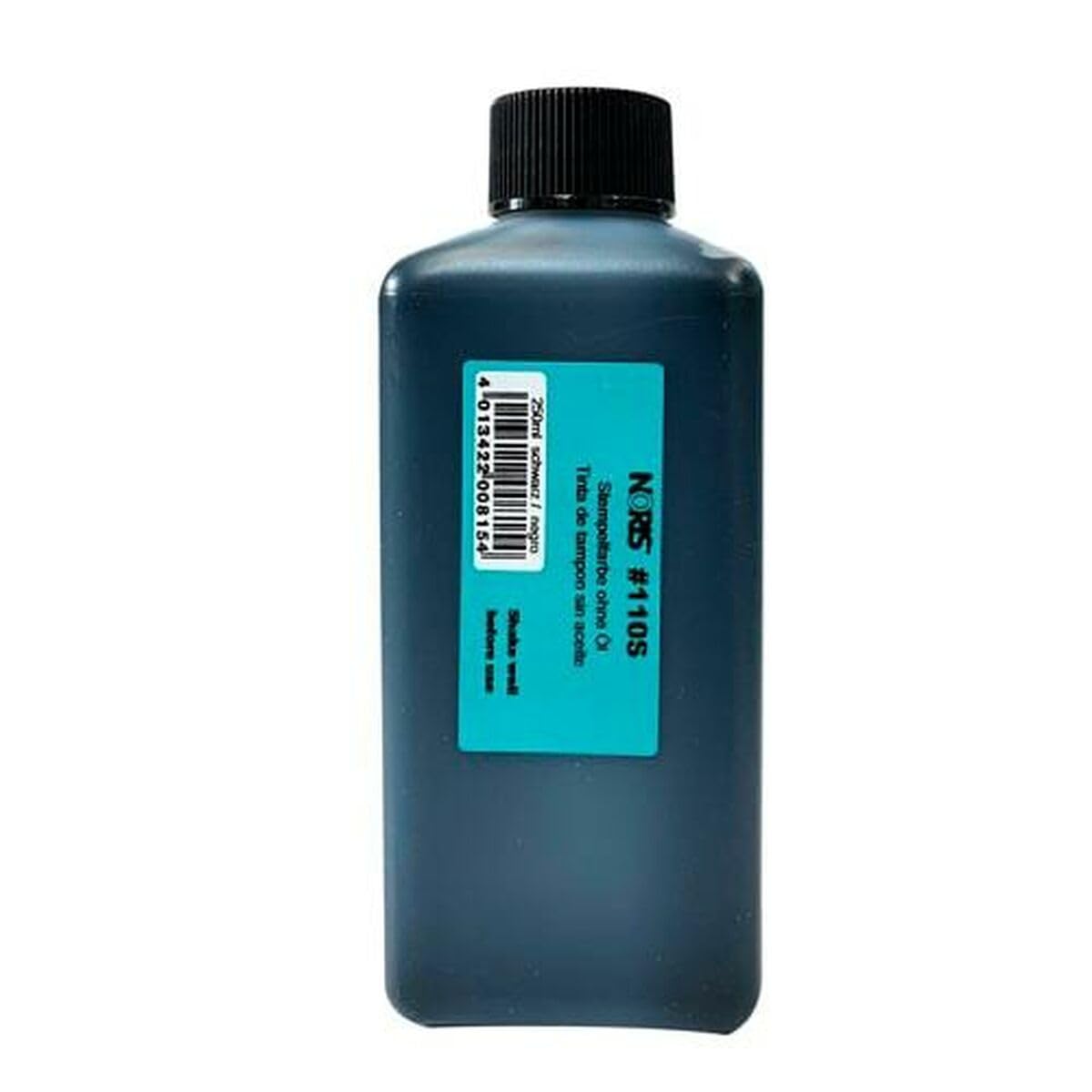 Noris Pintura para sellos, negro, 250 ml