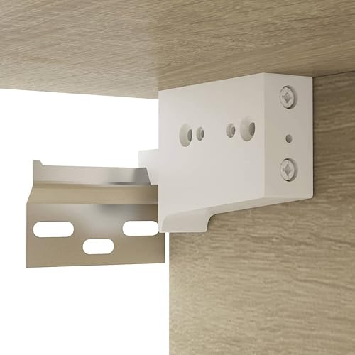 Miniatura 6 de Mueble de TV montado en la pared mueble de consola multimedia vitrinas sala de estar centro de entretenimiento adecuado para dormitorio sala de