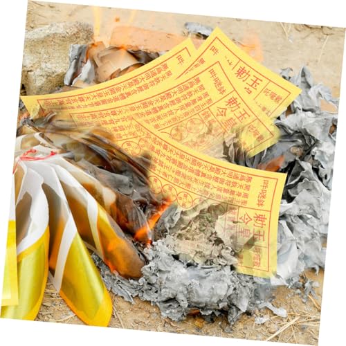 Fête du balayage des tombés : papier de sacrifice en rouleau