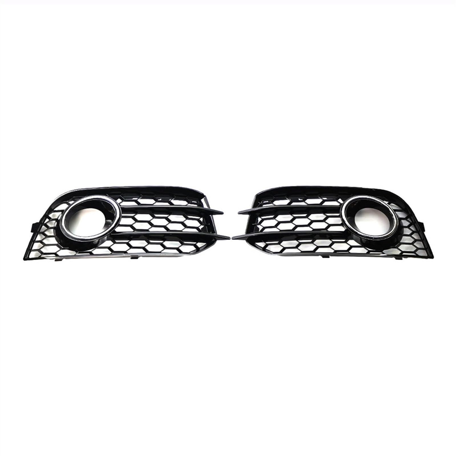 Grille antibrouillard pour Audi A1 8X 10-14 noir chrome
