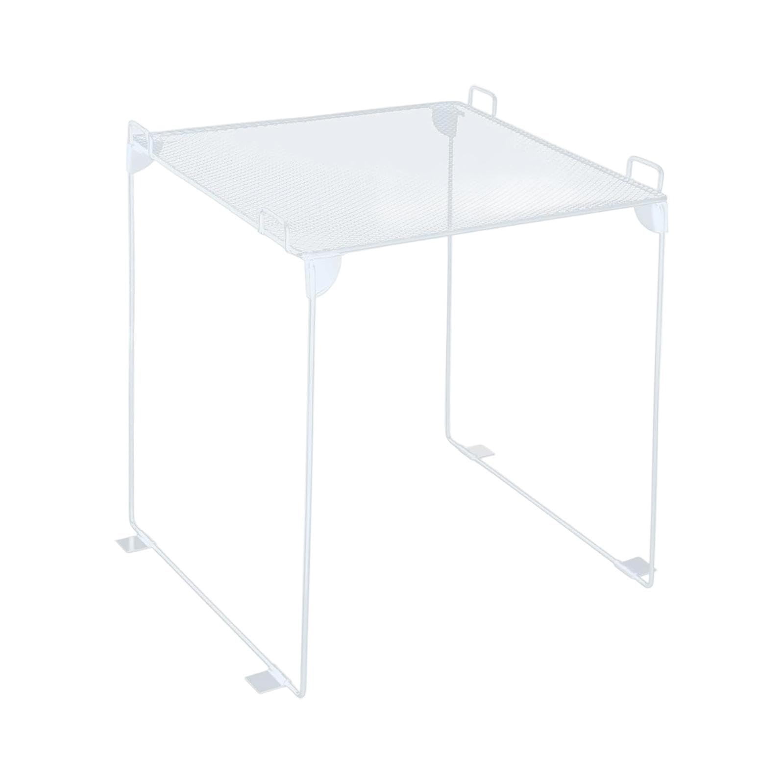 CALANDIS Locker Shelf Multipurpose Practical Wear Resistant for Gym and Work Foldable White | Racks & Holders | Kitchen Storage & Organization | Kitchen, Dining & Bar | Home & Garden-picture-26
