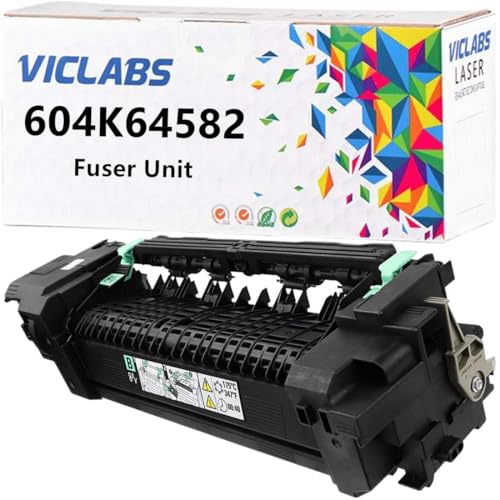 VICLABS 110V 604K64582 fuser Unit Replacement for Xerox 604K64582 fuser Unit for use in Xerox Phaser 6500 WorkCentre 6505 DocuPrint CP305 Printers,110V (1- Pack)
