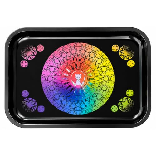 Bandeja rodante de metal grande de 33x27,9 cm para cortar 2