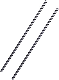 2pcs Stirring Rod Crucible Stir Rod Stirring Liquid Rod Stir Stick for Melting Casting Stir Rod Stir Stick for Casting Electrode Cylinder Rod Graphite High Purity re-usable