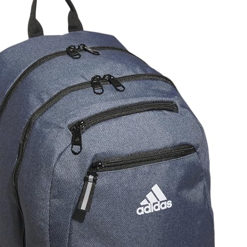 Image of adidas Foundation Backpack, Twill Onix Grey /Black, OSFA