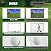 Fahnemt Golf Simulator Impact Screen(118 * 78, 118 * 118, 118 * 157) for Indoor/Home/Garage Training Washable Golf Impact Screen for Practice