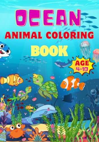 Ocean Animal Coloring Book