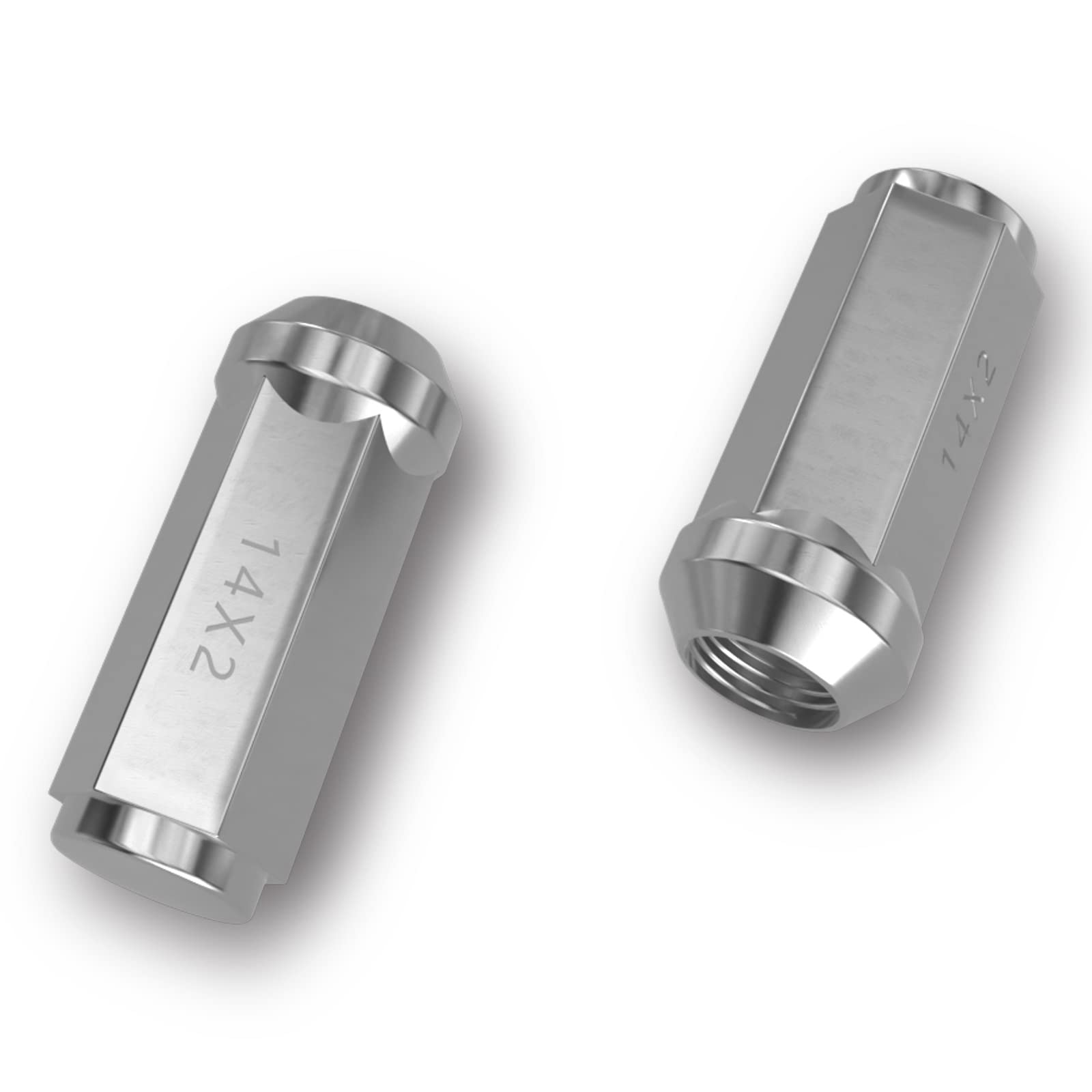 Amazon.com: 14x2.0 Lug Nuts 24PCS Bulge Acorn Close End 14mmx2.0