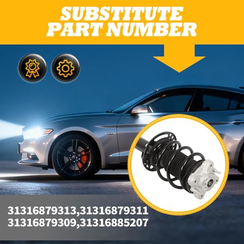 Jecoupoon 31316879313 Front Left Struts Assembly w/o EDC Compatible with G20 G21 330i M340i xDrive 2018-2023 31316879309 31316879311 by Jecoupoon - Used condition - Image 4