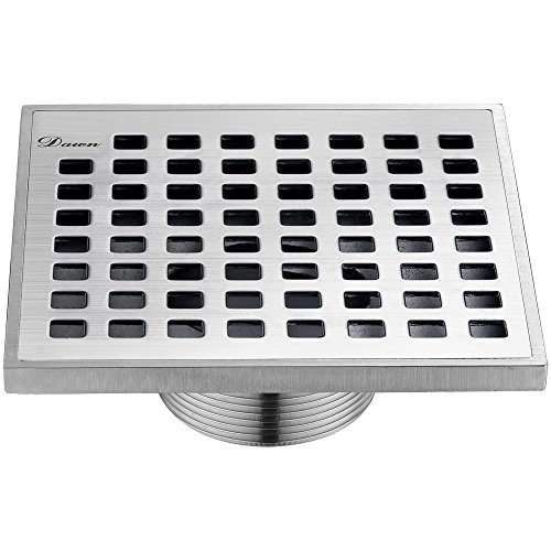 70% Off Everything Dawn SBE050504 Brisbane River Series Square Shower Drain, 5-Inch