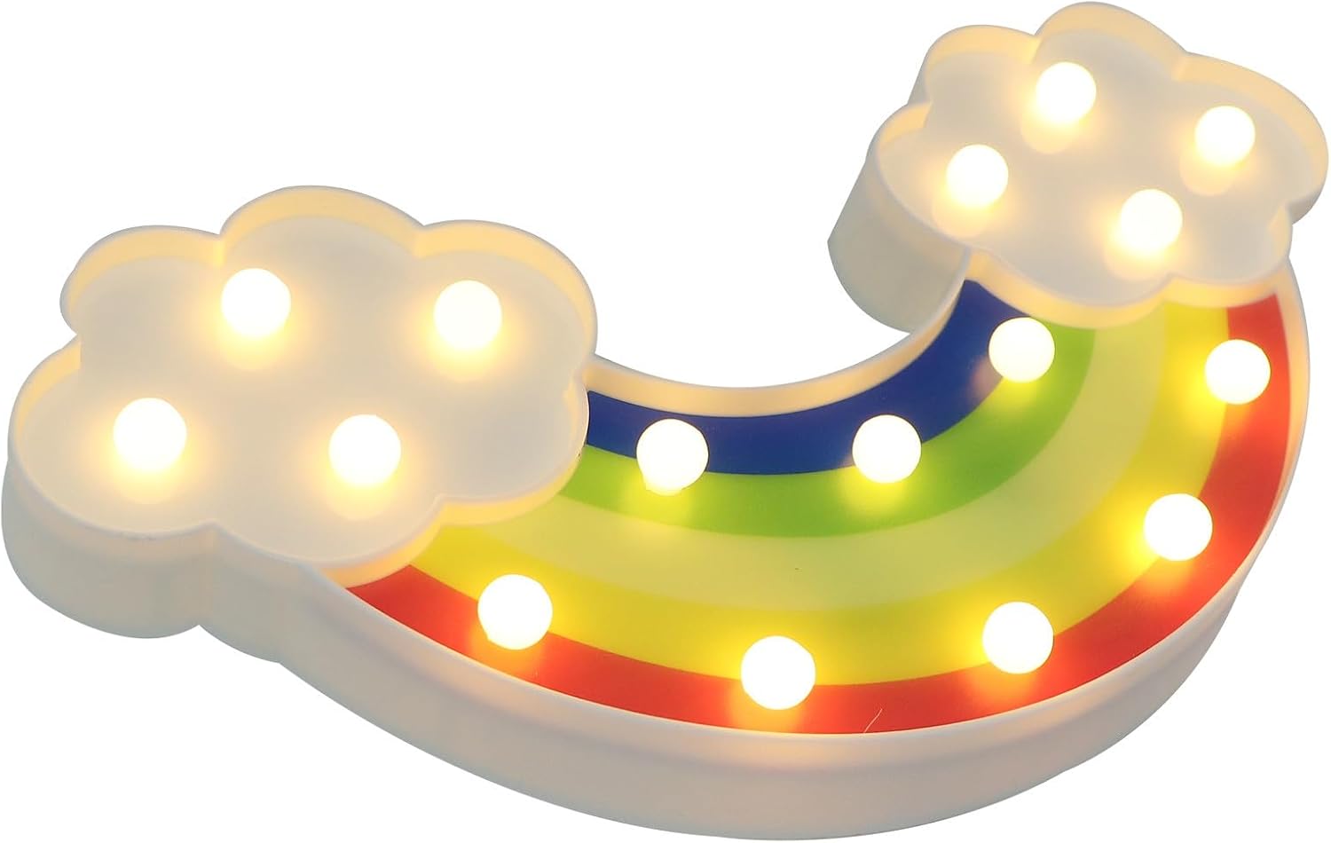 ABS LED Night Light Cloud Decorative Lamp Xmas Halloween Season for Bedroom