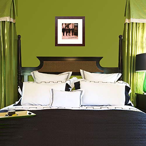 L Lumartos Vintage Beatles Poster Contemporain Home Decor Wall Art Impression Aquarelle Acajou 25,4 x 25,4 cm - Les Beatles, Paul McCartney, John Lennon, RIngo Starr, George Harrison L Lumartos Vintage Beatles Poster Contemporain Home Decor Wall Art Impression Aquarelle Acajou 25,4 x 25,4 cm – Image 3