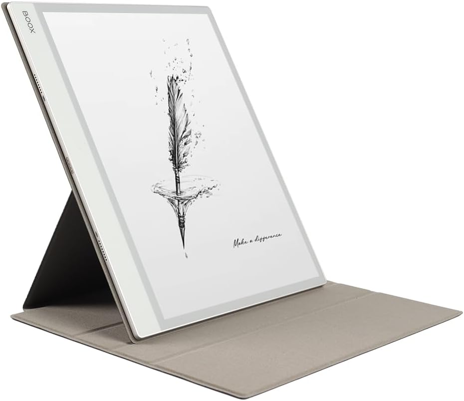 Protective case is Compatible with Fro Magnetic Design and Suitable Onyx Boox Note Max 13.3-inch Tablet e-Book It Supports Both Horizontal and Vertical Sleep Wake-up Tab X C (Boox Note Max 13.3)