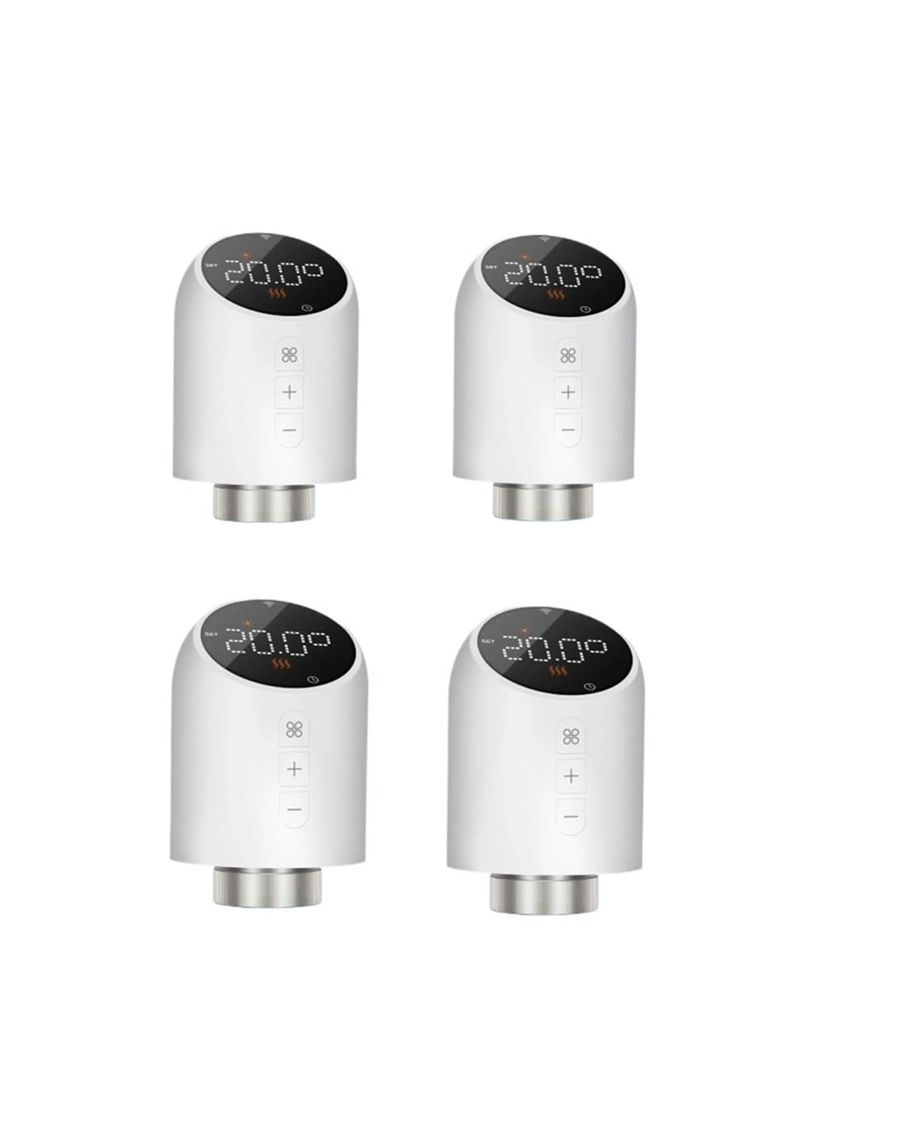 Generico Attuatore del controller della valvola termostatica radiatore(4pc wifi)