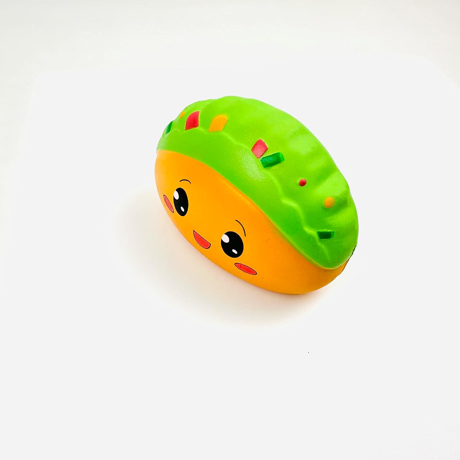 2Pcs Squishy Taco Toy Slow Rising Scented Soft Taco Squishies Stress Relief Squeeze Toy for Kids & Adults Kawaii Realistic Food Fidget Toy for Anxiety Relief Cute Mexican Taco Squishy Gift