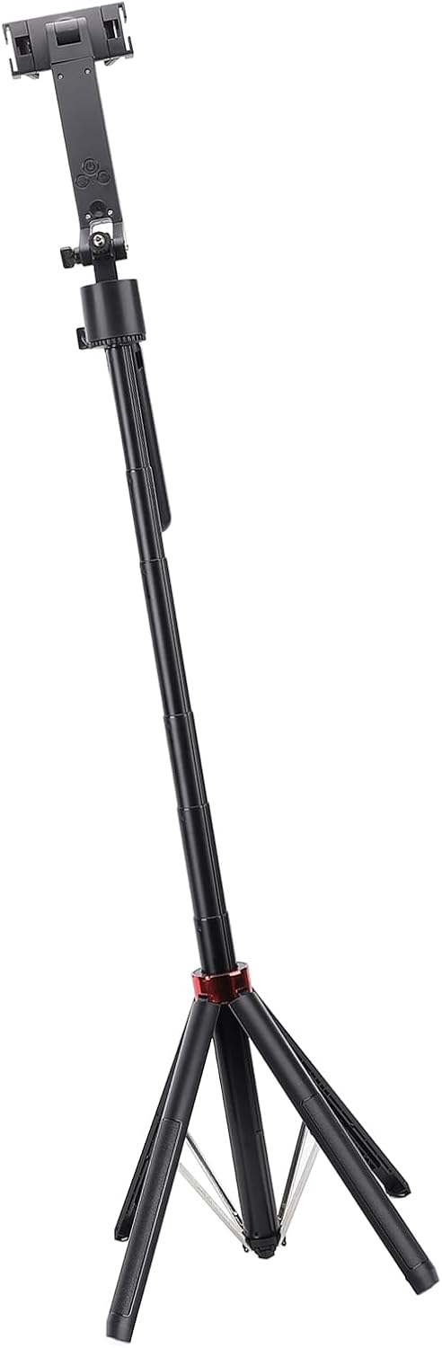 Auto Face Tracking Stabilizer, Aluminum Gimbal Stabilizer with Versatile Angle Flexibility, 540 Degree Flip for Live Streaming and Vlogging