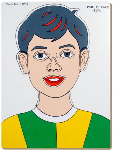 Little Genius Part of Face - Boy, Multi Color