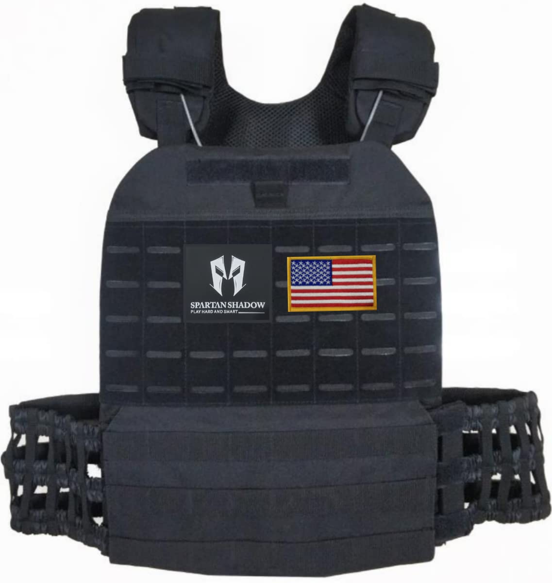 Adjustable Weighted Vest Men | Plate carrier vest | Weight Vest for men - Weighted vest for women | 