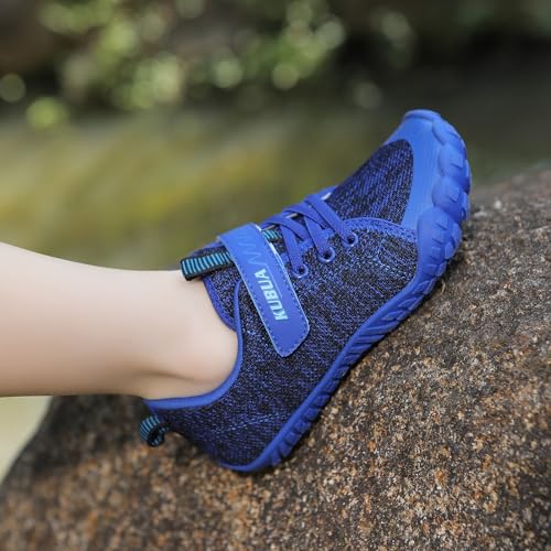 Image of KUBUA Kids Barefoot Shoes for Boys Girls Zero Drop Minimalist Sneakers | Wide Toe Box, Natural Foot Development, Lightweight, Hiking, Running, Tennis, Walking, School, Toddler, Little Kid, Big Kid