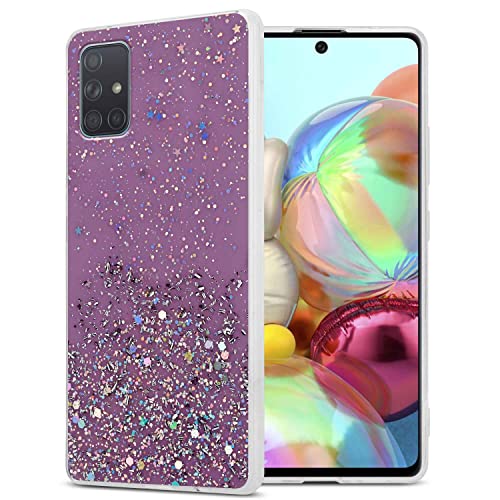Hülle für Samsung Galaxy A71 5G Schutzhülle TPU Silikon Glitzer - Bild 9 von 9