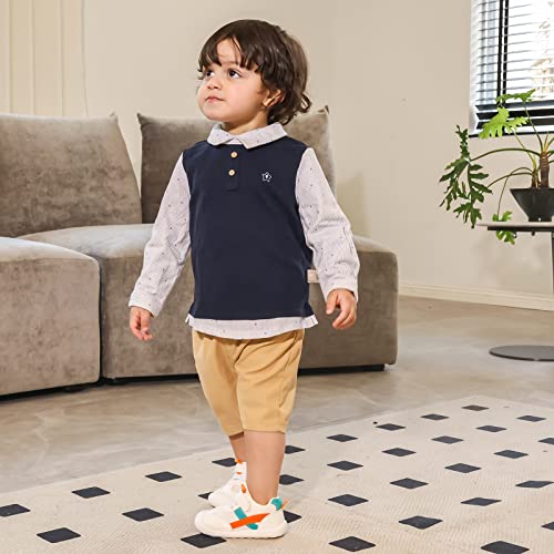 Image of Baby Shoes Boys Girls First Walkers Cute Animals Toddler Sneakers Prewalkers Rubber Sole