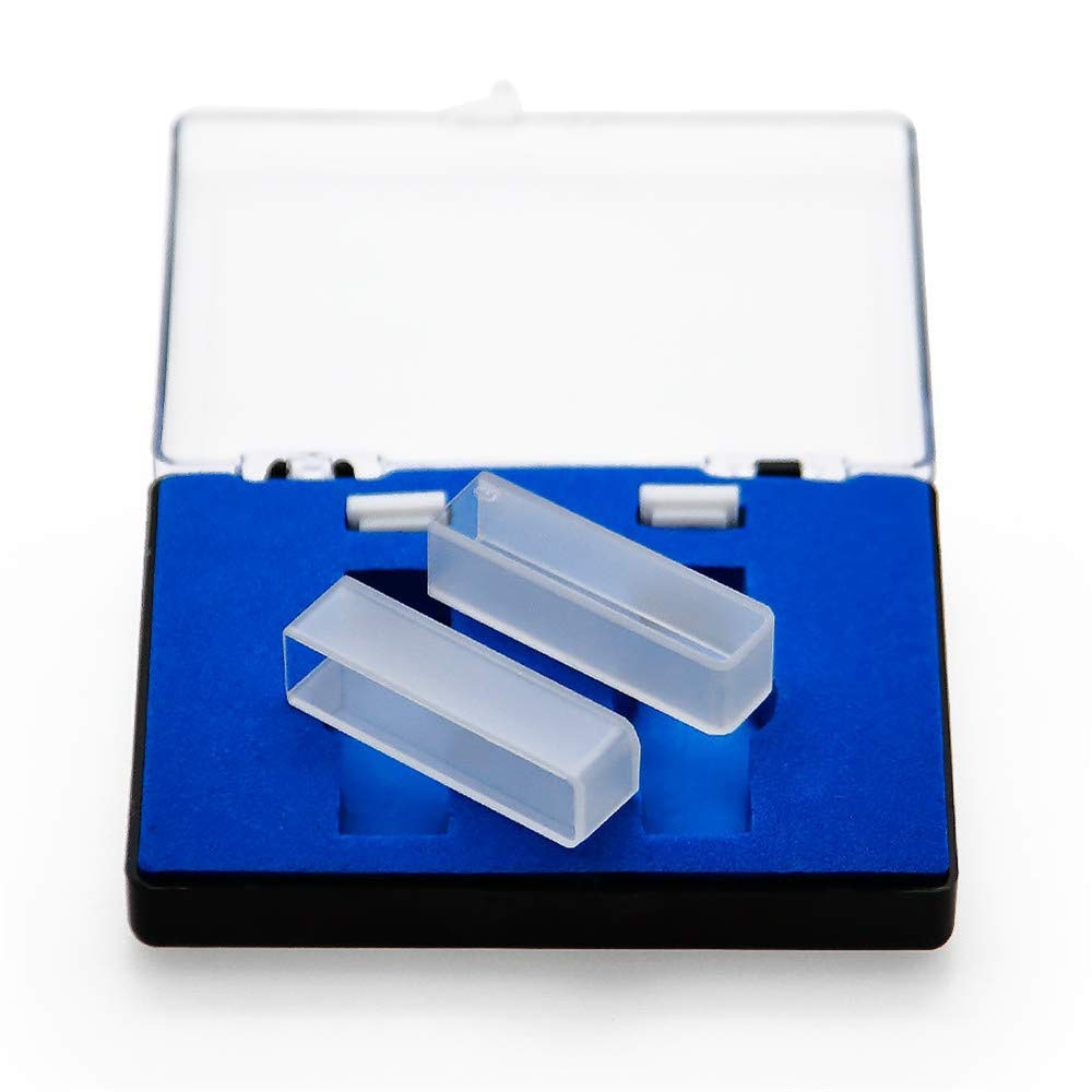 Buy LQKYWNA 2PACK Quartz Cuvette 3.5ml Optical Path 10mm Cuvette Cell