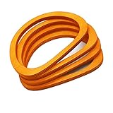 Model Worker 4PCS Wooden Oval Shaped Handles Replacement for Handmade Bag Handbags Purse Handles (Light Brown)