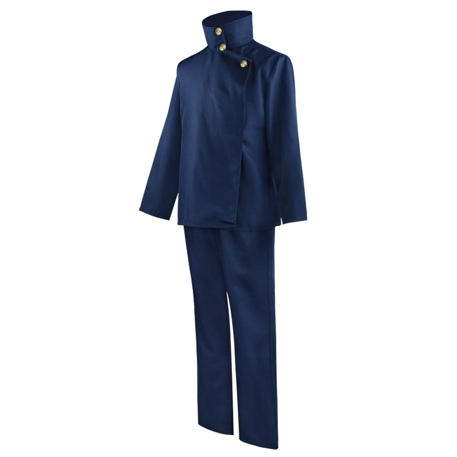 Anime Personaggio Fushiguro Megumi Costume Cosplay Vestito Itadori Yuji Gioco di Ruolo Uniforme Set Completo Halloween Carnevale Festa Dress Up Suit con Parrucca per Uomo