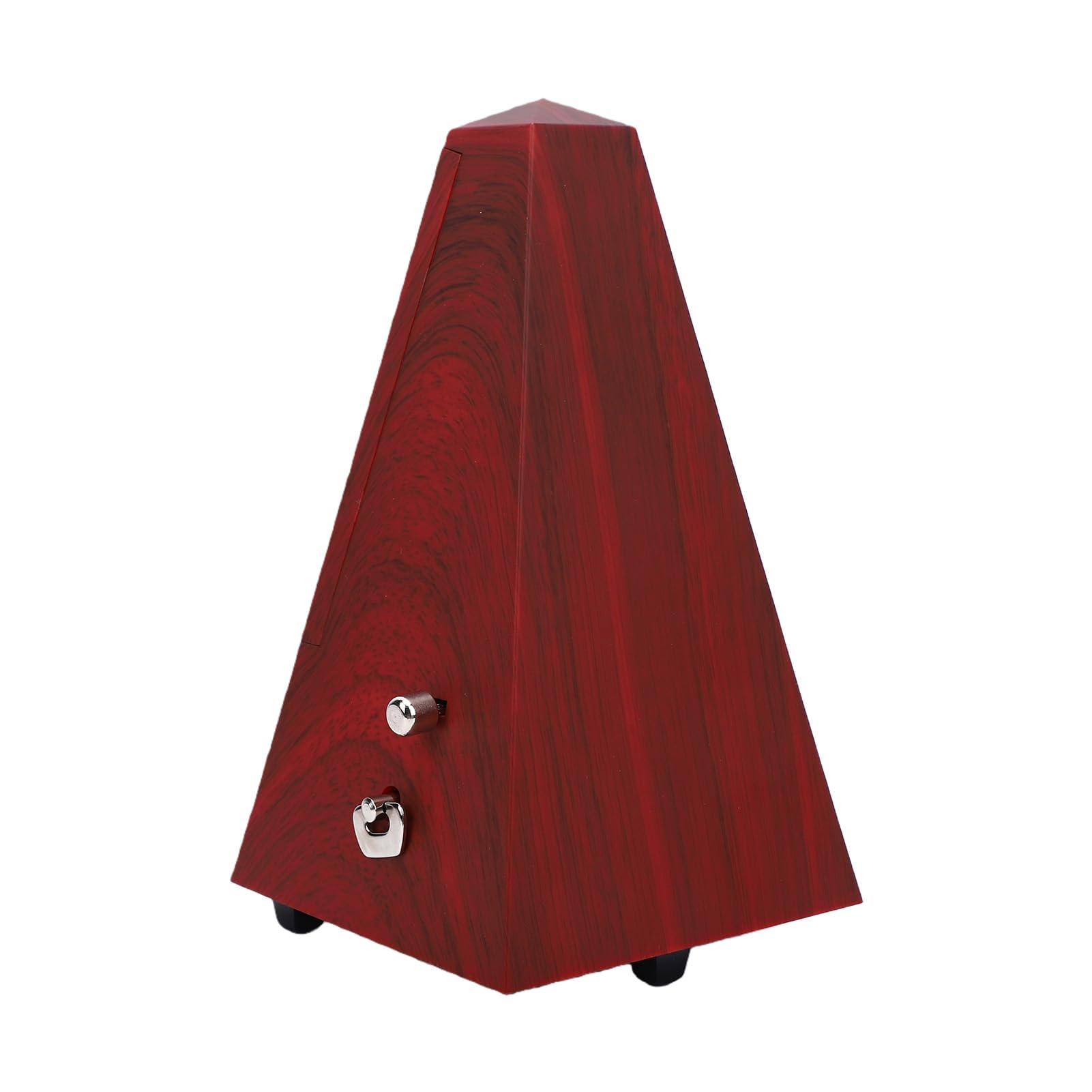 Generic Métronome Mécanique Portable de Style Tour, Battement Précis pour les Amateurs de Musique en Plastique (Grains de séquoia)