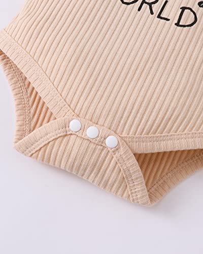 Renotemy Newborn Girl Clothes Outfits Ruffle Short Sleeve Tops + Bow Pants Sets Spring Summer Summer Baby Girl Clothes 3-6 Months #TOP4