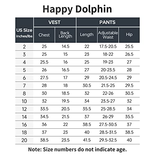 Happy Dolphin Boy Suit Vest 4-Piece, Waistcoat Set,Wedding,Communion,Daily Wear, Blue #TOP6