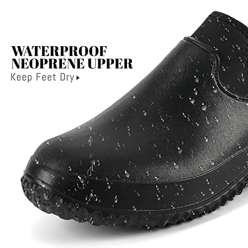 Men’s Waterproof Rain Boots Women’s Rubber Garden Shoes Neoprene Hunting Boot3