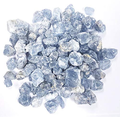 MINERALUNIVERSE 1/2 LB Celestite Crystal Rough Stones -...