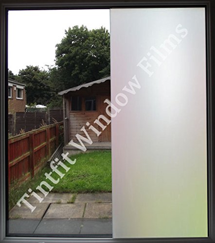 WHITE FROST FROM £4.79 - PRIVACY FROSTED WINDOW TINTING TINT FILM - 152cm x 2m