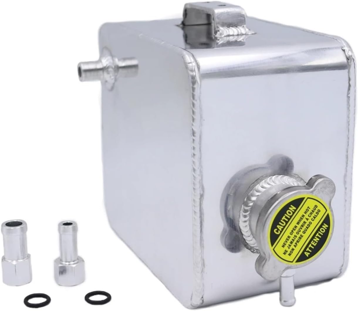 2.5L Aluminum Coolant Radiator Overflow Recovery Water Tank Bottle Reservoir Coolant Recovery Overflow
