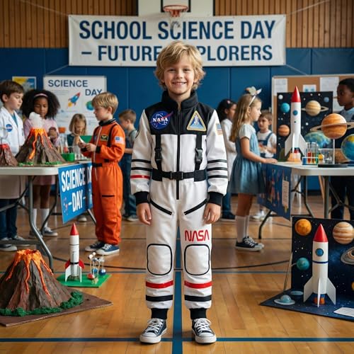 Disfraz Infantil de Astronauta NASA Unisex miniatura 2
