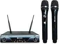 Microfone Sem Fio Kadosh K-412M UHF Duplo Bastão