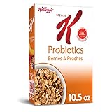 Kellogg's Special K, Breakfast Cereal, Probiotics Berries And Peaches, Good Source Of Fiber, 10.5oz Box
