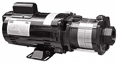 Dayton 5uxf6Booster Pump, multi-stage, 1Hp, 3etapas