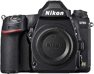 Nikon D780 DSLR Body Only, 83x Optical Zoom, Black