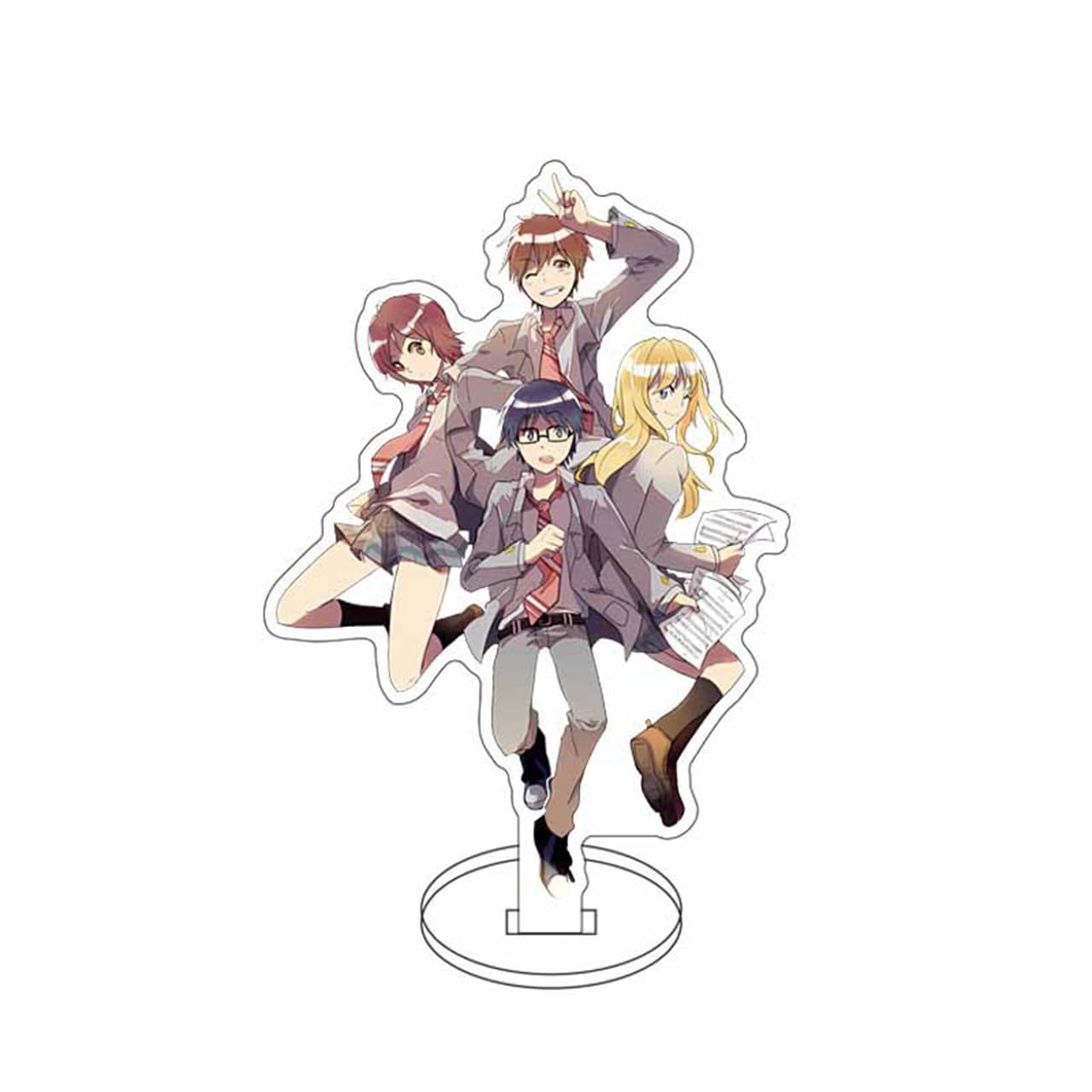 四月は君の嘘　アクリルスタンドセット Amazon.co.jp: 四月は君の嘘 海外 中国 正規品 アクリルスタンド 全種