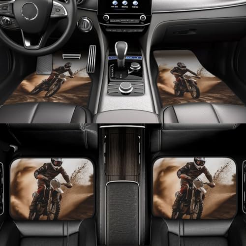 Tapis de sol voiture motocross universels antidérapants pour SUV et berline