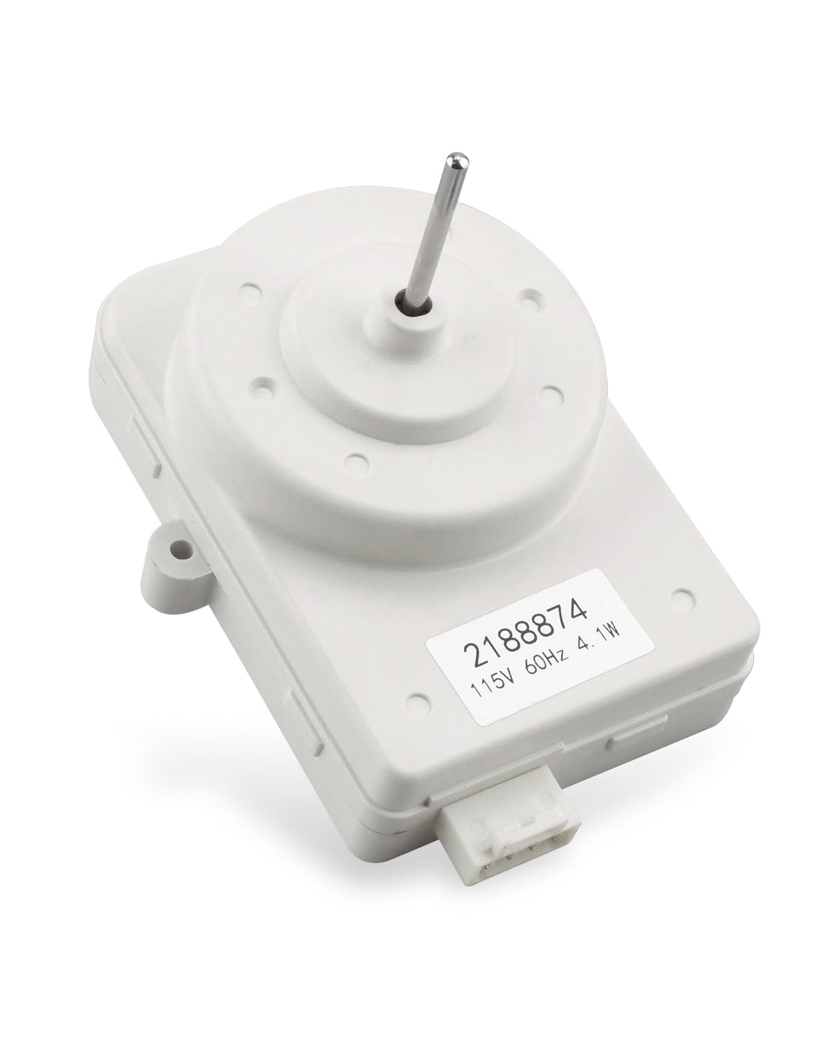 2188874 Refrigerator Condenser Motor Fit for Whirlpool/KitchenAid/Maytag/Amana/Jenn-Air Replace WP2188874 PS11739140 AP6006075, Fan Motor Replacement 115V 60HZ 4-Pin