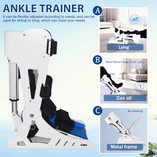 Pedal Eléctrico para Rehabilitación de Tobillo Ajustable 9 Niveles miniatura 2