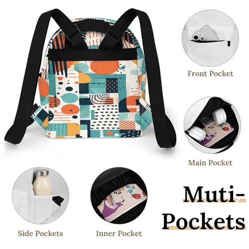Mochila impermeable para mujer que resuelve la carga pesada con su base sólida y cómoda 4