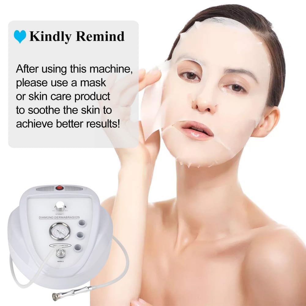 Diamant Microdermabrasion Maschine, Professionelle mikrokristalline Peeling Ausrüstung, Saug 65-68 cmHg, Haushalts Gesichtspflege Ausrüstung