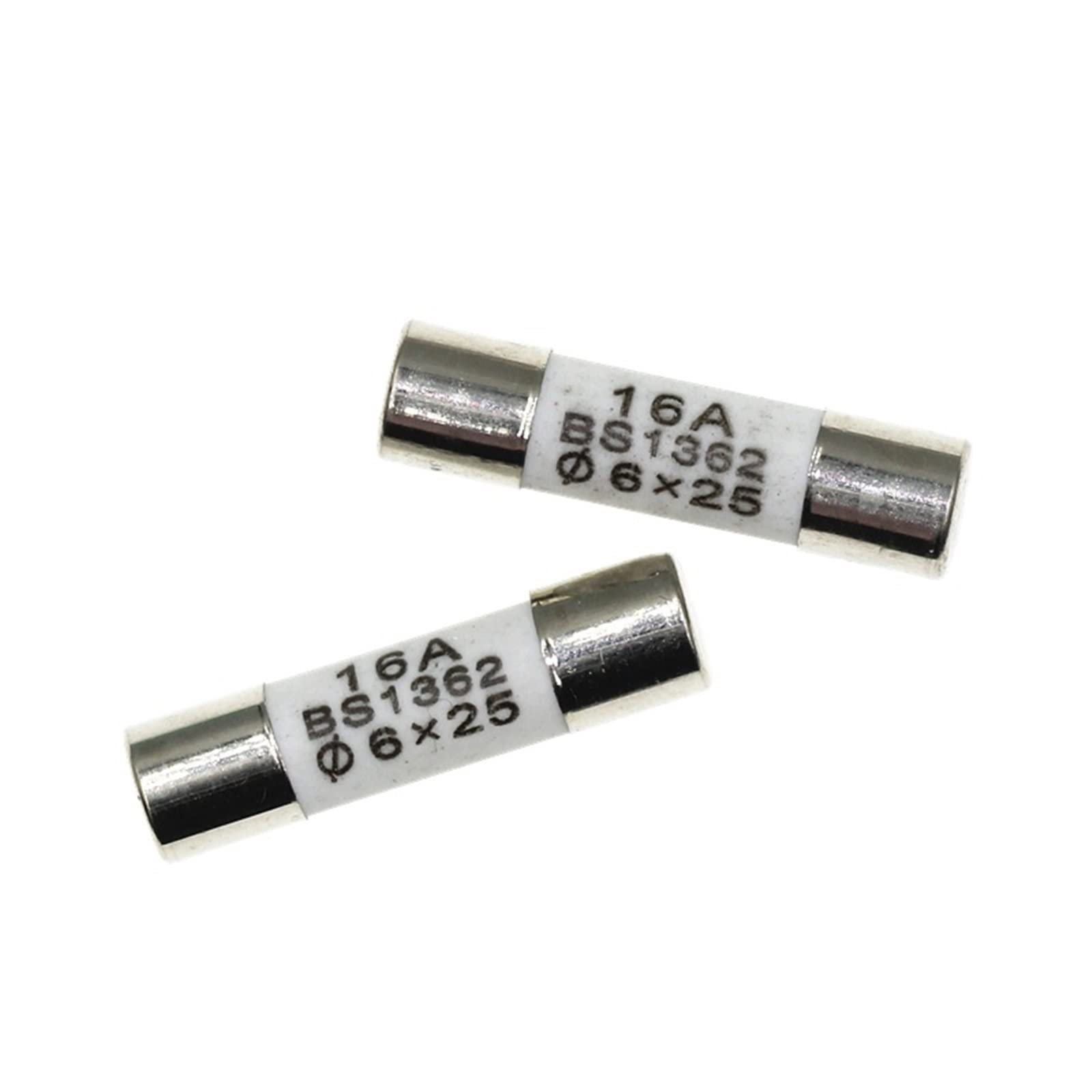 Fusible en céramique 6x25mm 3A 250V BS1362 pour prise britannique