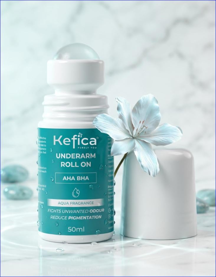 Underarm Roll On, 50ml Aqua Fragrance, Daily Underarm Care for Freshness and Smooth Feel, Unisex-picture-19