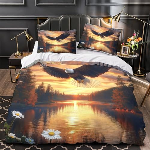 Housse de couette attrape-rêves super douce finitions premium parure lit king size - 2